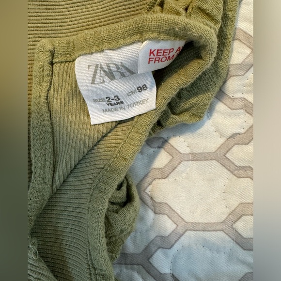 Zara Toddler Ruffled Ribbed Top - Picture 4 of 5